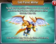 Gold-Plated Winter Dragon skin
