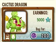 Catus Dragon in Shop