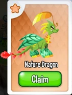 Nature Dragon Card