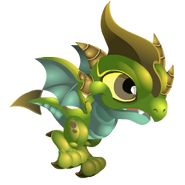 Pterodactyl Dragon Baby image