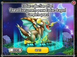 Zodiac Taurus Dragon | Dragon City Wiki | Fandom