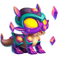 Sunset Opal Dragon Baby image
