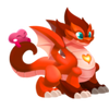 Adult Valentine Dragon