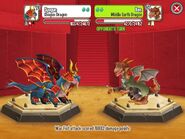 Fighting Middle Earth Dragon with Shogun Dragon