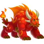 Dragão Rocha Ardente (novo)
