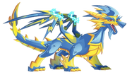 Lightning Dragon 3d