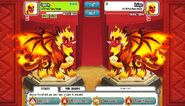 Pure Flame Dragon vs Pure Flame Dragon