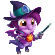 Magicienne Dragon Baby image