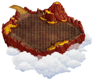 Lava Island - Superimposed with Layout Map / Buildable Space