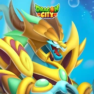 Sailor's Riches skin = "Adorn yourself with the golden armor of not-so-lucky sailors."