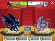 Fighting Alien Dragon with Pure Dark Dragon