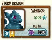 Storm Dragon in Shop