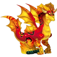 Basilisk Dragon Adult image