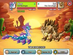 pure terra dragon weakness