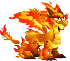 Dragón Fuego Doble | Wiki Dragon City | Fandom