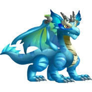 Aquamarine Dragon Young image