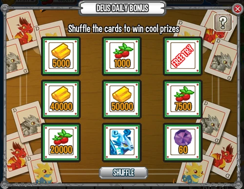 Deus Daily Bonus 4-07-2013