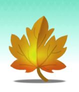 Autumn Leaf = "Come back each day to receive another Autumn Leaf and get great Rewards!"