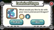 Hatching a "Luminsicent" Dragon