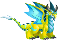 Dragón Eléctrico Doble | Wiki Dragon City | Fandom
