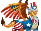 Uncle Sam-Drache