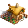 This cosy farm will produce food for your dragons. Upgrade it to make even more food!