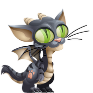 Cat Dragon Baby image
