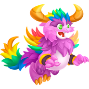 Feather Boa Dragon Adult image