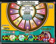 Sky dragon in the Wheel of Fortune 25-11-2012 with 70 coins