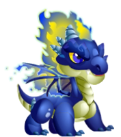 blue fire dragon dragon city