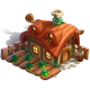 This medium farm will produce food for your dragons. Upgrade it to make even more food!