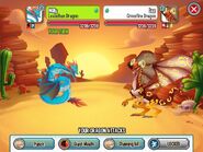 Fighting Crossfire Dragon with Leviathan Dragon