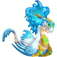 Zodiac Pisces Dragon Young image