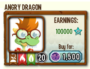 Angry Dragon in the Shop