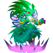 Spiked Quills Dragon Adult image