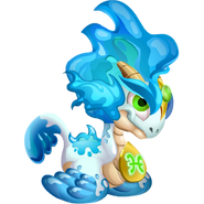 Zodiac Pisces Dragon Baby image