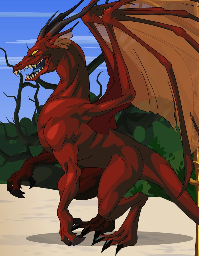 Red Dragon DragonFable Endgame Wiki Fandom