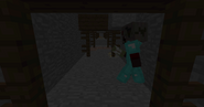 Exploring a mineshaft