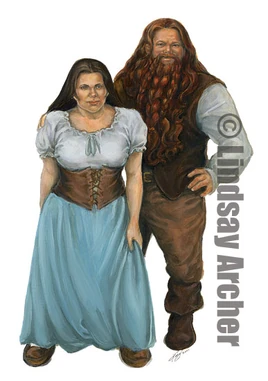 DragonLance-Dwarf Couple