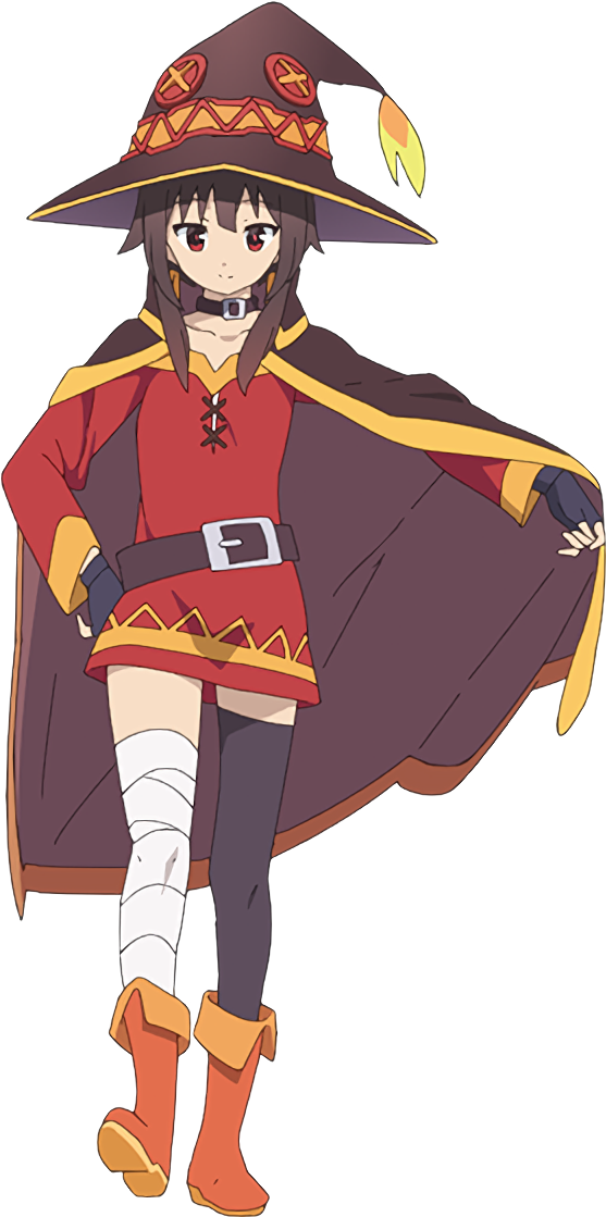 Nome » Megumin Anime » Kono - Personagens fofos de Animes