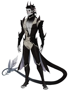 Luna devorans (humanoid form, the dragon king)