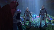 Tiadrin and Lain stay behind to defend Zym's egg