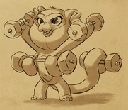 Stella lifting weights[29]