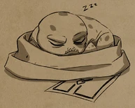 Bait wrapped up in Callum's scarf[31]