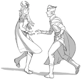 QueensSoul.png (203 KB) Janai and Karim celebrating Khessa's life in "The Queen's Soul"