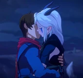 Callum and Rayla form a romantic relationship