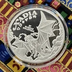 Silver coin by Emily Marzonie[33][34]