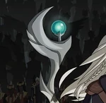 Moon staff of a Moonshadow Elf mage