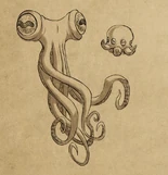 A Purple Pentapus with its Avatar: The Last Airbender counterpart[45]