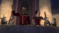 Harrow during his coronation[7]